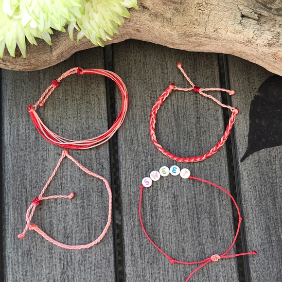 🌼🌿Handmade Sweet Adjustable Bracelet Set🌿🌼 - Picture 2 of 6